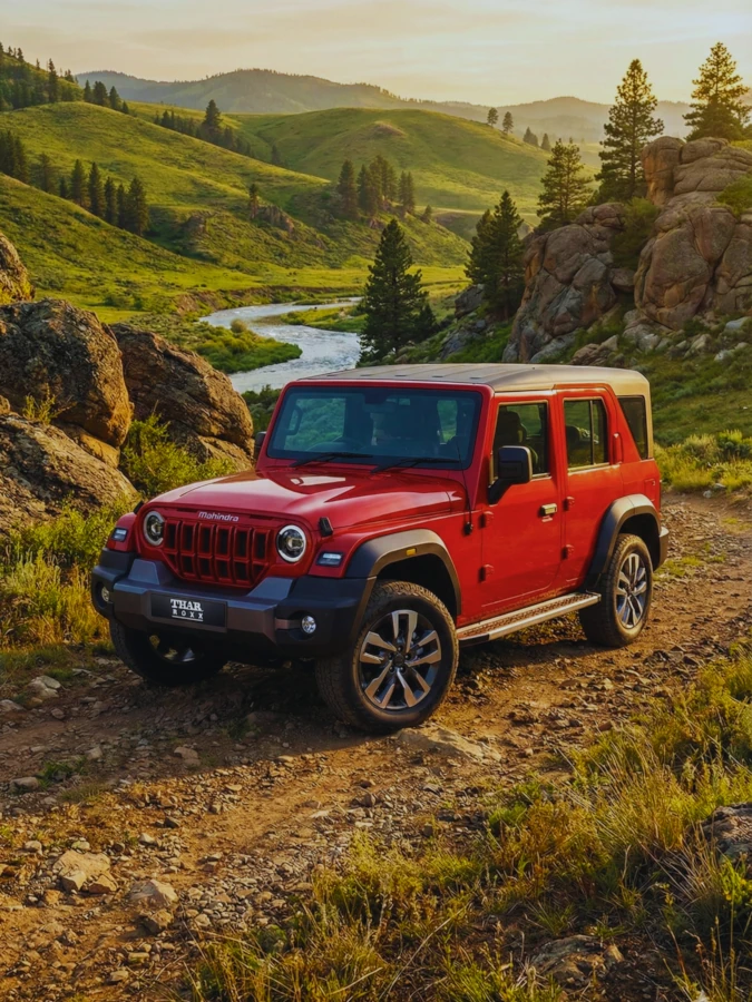 Mahindra Thar rental in Goa