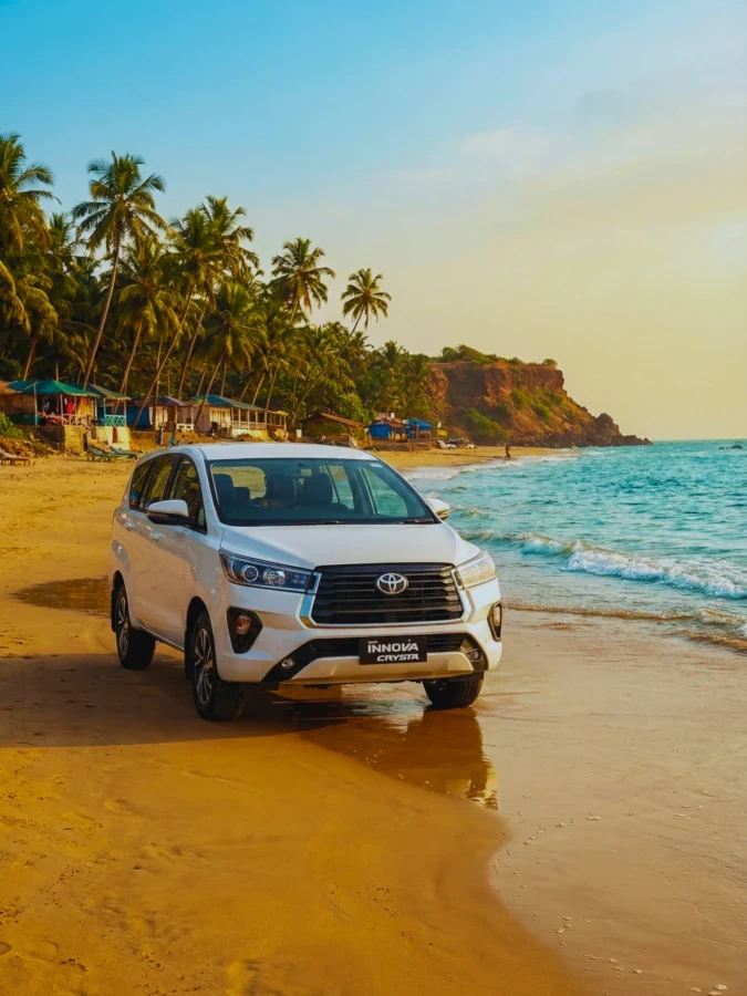 Innova Crysta rental Goa, Self drive Scorpio Goa, Fortuner rental in Goa